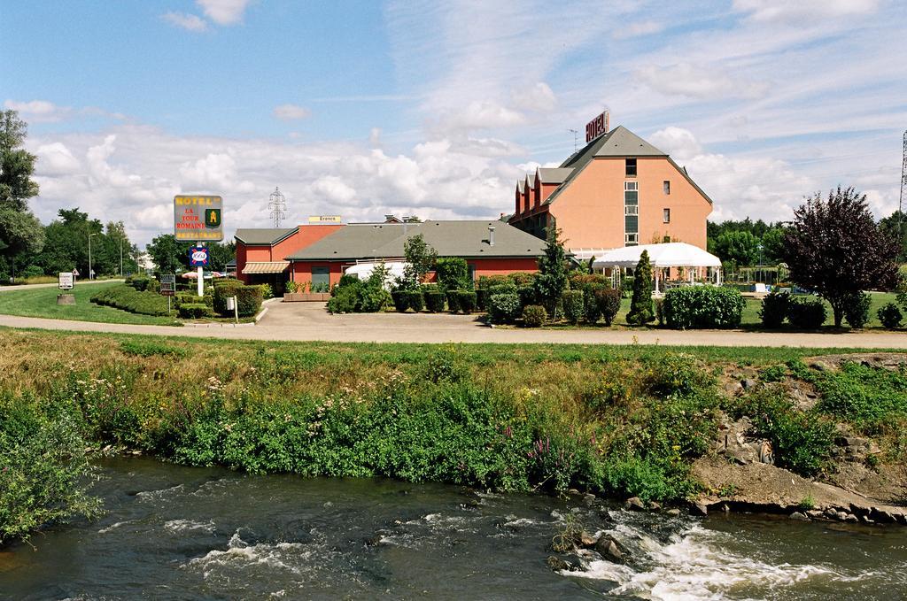 Hotel Restaurant La Tour Romaine - Haguenau - Strasbourg Nord Schweighouse-sur-Moder ภายนอก รูปภาพ