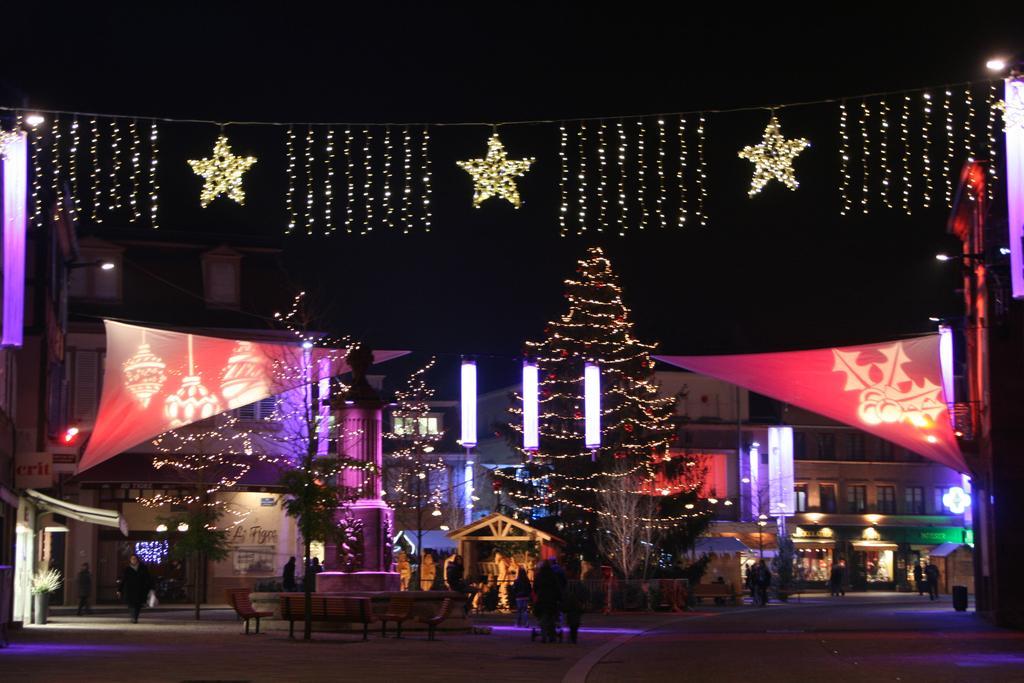 Hotel Restaurant La Tour Romaine - Haguenau - Strasbourg Nord Schweighouse-sur-Moder ภายนอก รูปภาพ